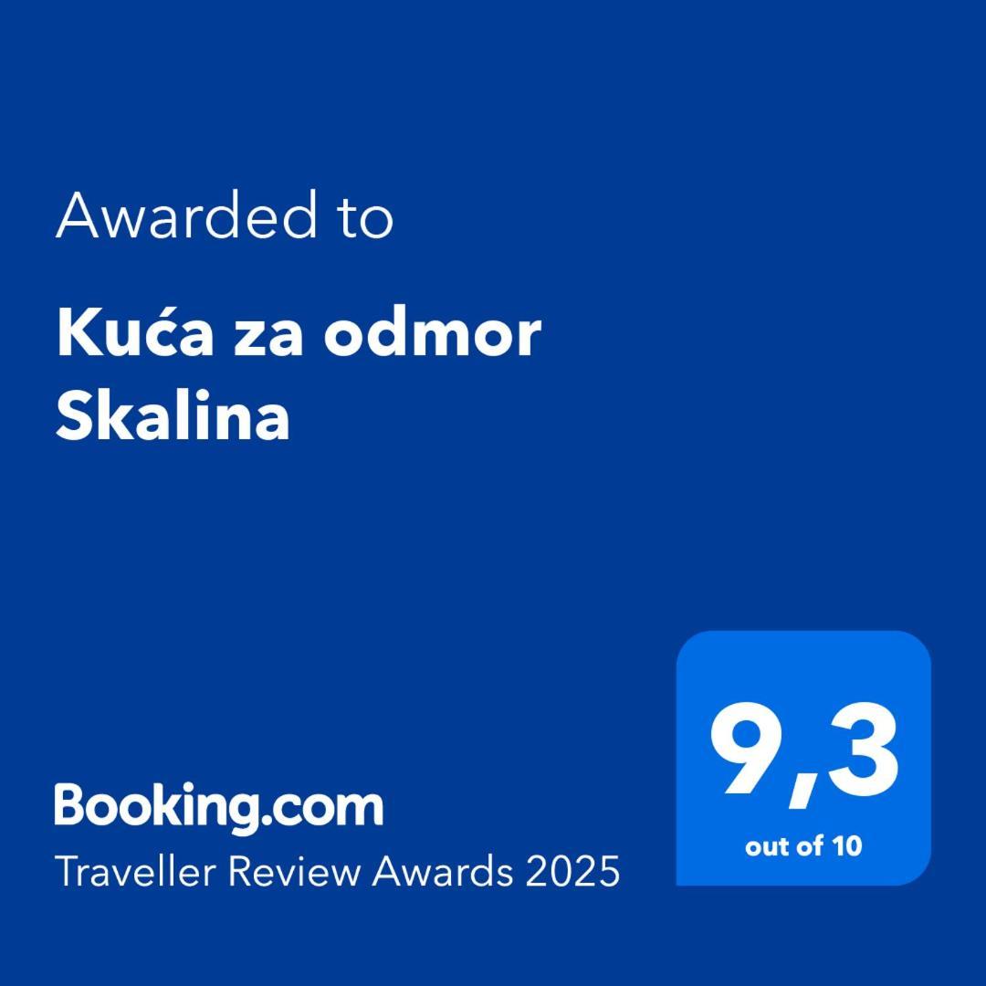 Вілла Kuca Za Odmor Skalina - Sea View Сплітська Екстер'єр фото